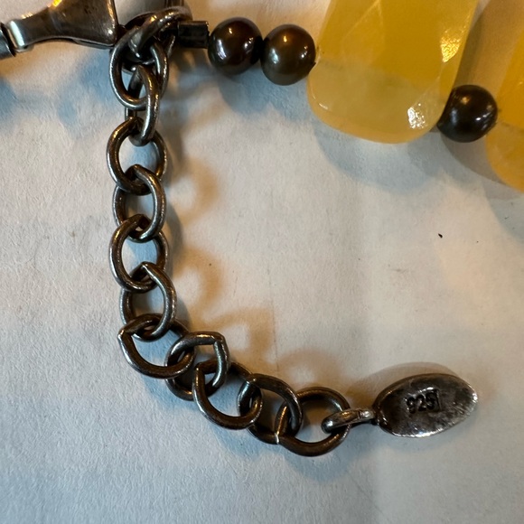 BARESE 925 gemstone necklace - Picture 5 of 6